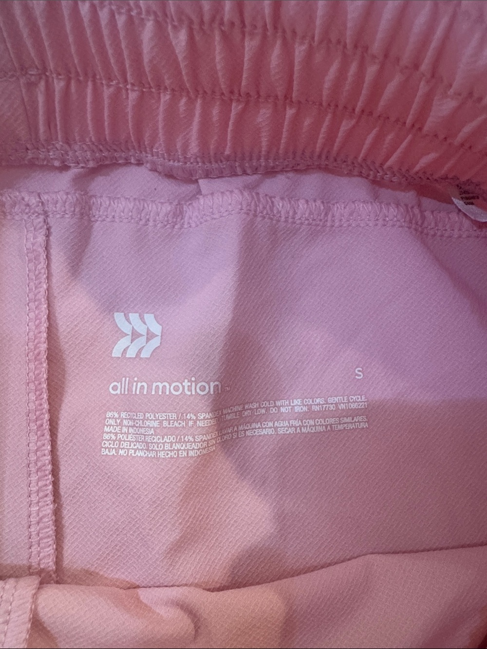 Women’s Pink Athletic Shorts - Brand Unspecified - Picture 2 of 3